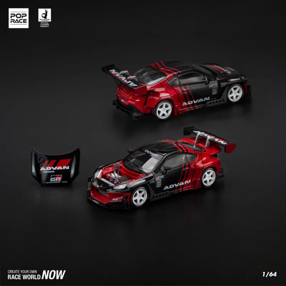 Pandem GR 86 Advan 1:64 Diecast Car By Pop Race -Pop Race - India - www.superherotoystore.com