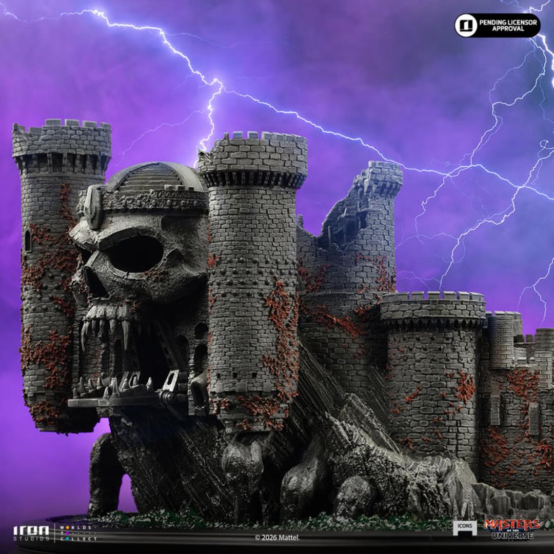 Masters Of The Universe Movie Castle Grayskull Icons Statue By Iron Studios