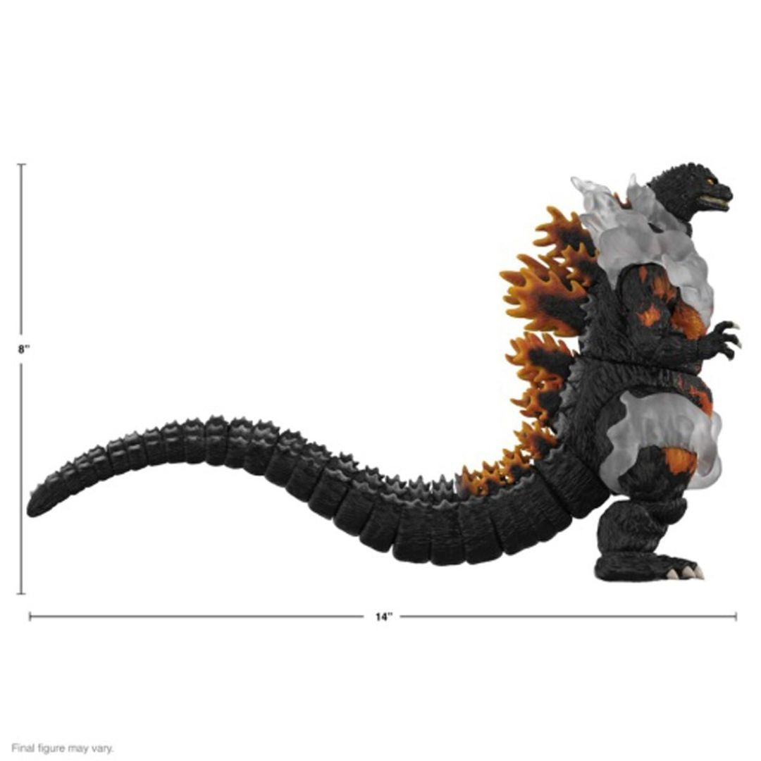 Godzilla Ultimates Burning Godzilla Heisei 8-Inch Scale Action Figure By Super7 -Super7 - India - www.superherotoystore.com