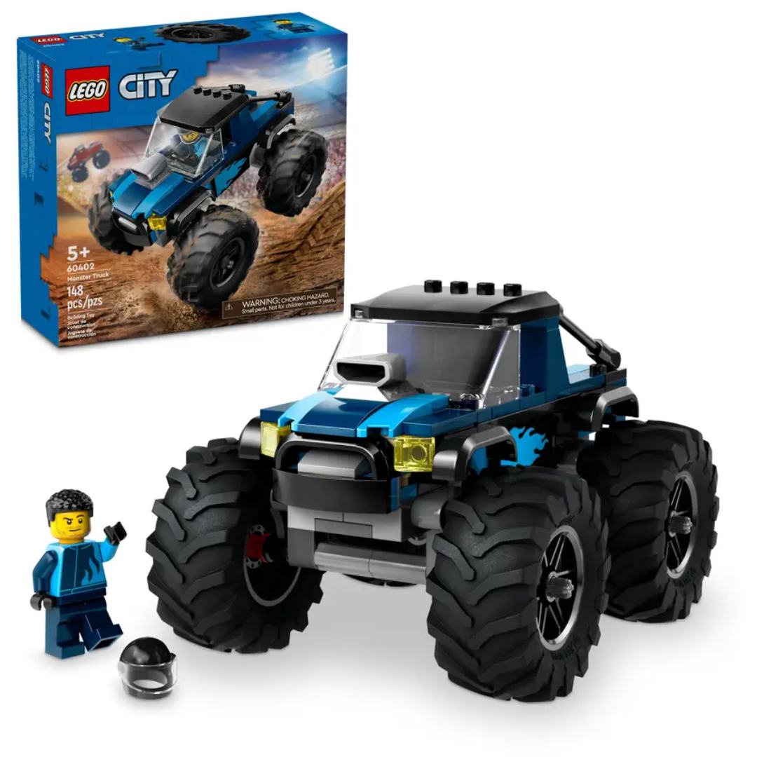 Lego City City Great Vehicles Blue Monster Truck -Lego - India - www.superherotoystore.com