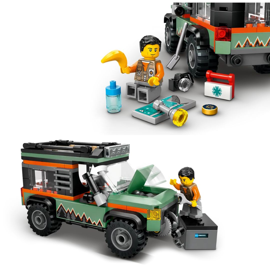 Off-Road 4X4 Mountain Truck Lego City By Lego -Lego - India - www.superherotoystore.com