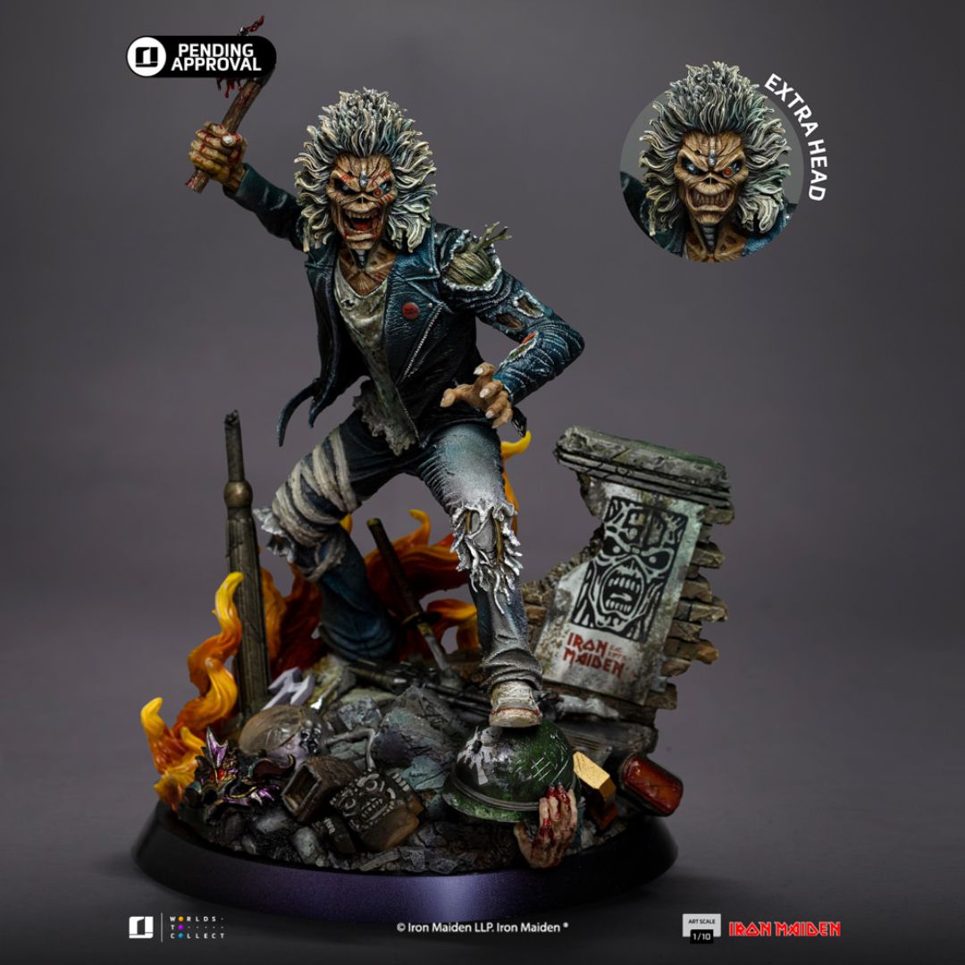 Eddie (50Th Anniversary) By Iron Studios -Iron Studios - India - www.superherotoystore.com