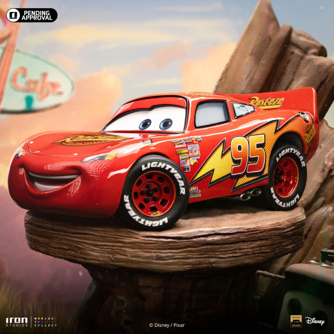 Statue Lightning Mcqueen & Tow Mater - Cars - Deluxe Statue By Iron Studios -Iron Studios - India - www.superherotoystore.com