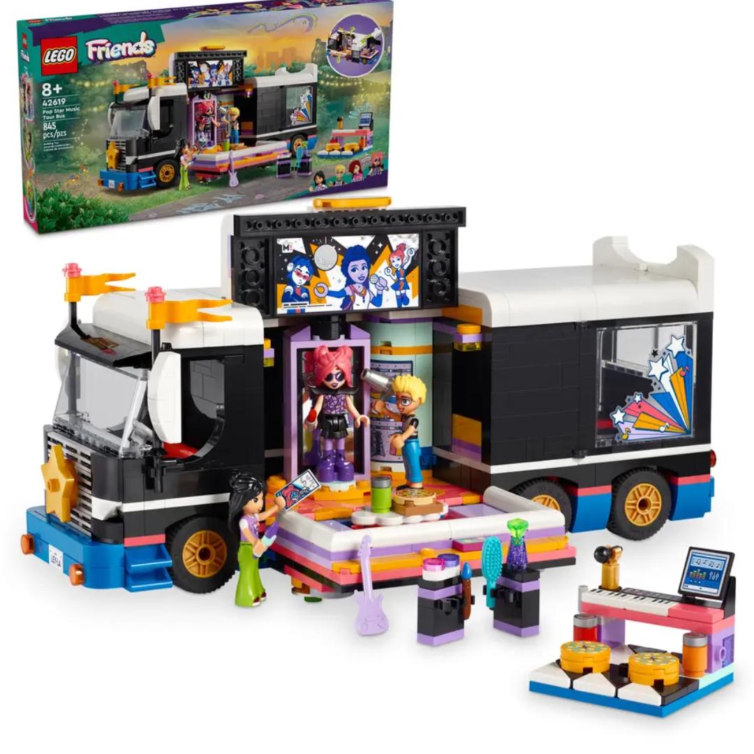 Lego Friends Pop Star Music Tour Bus -Lego - India - www.superherotoystore.com