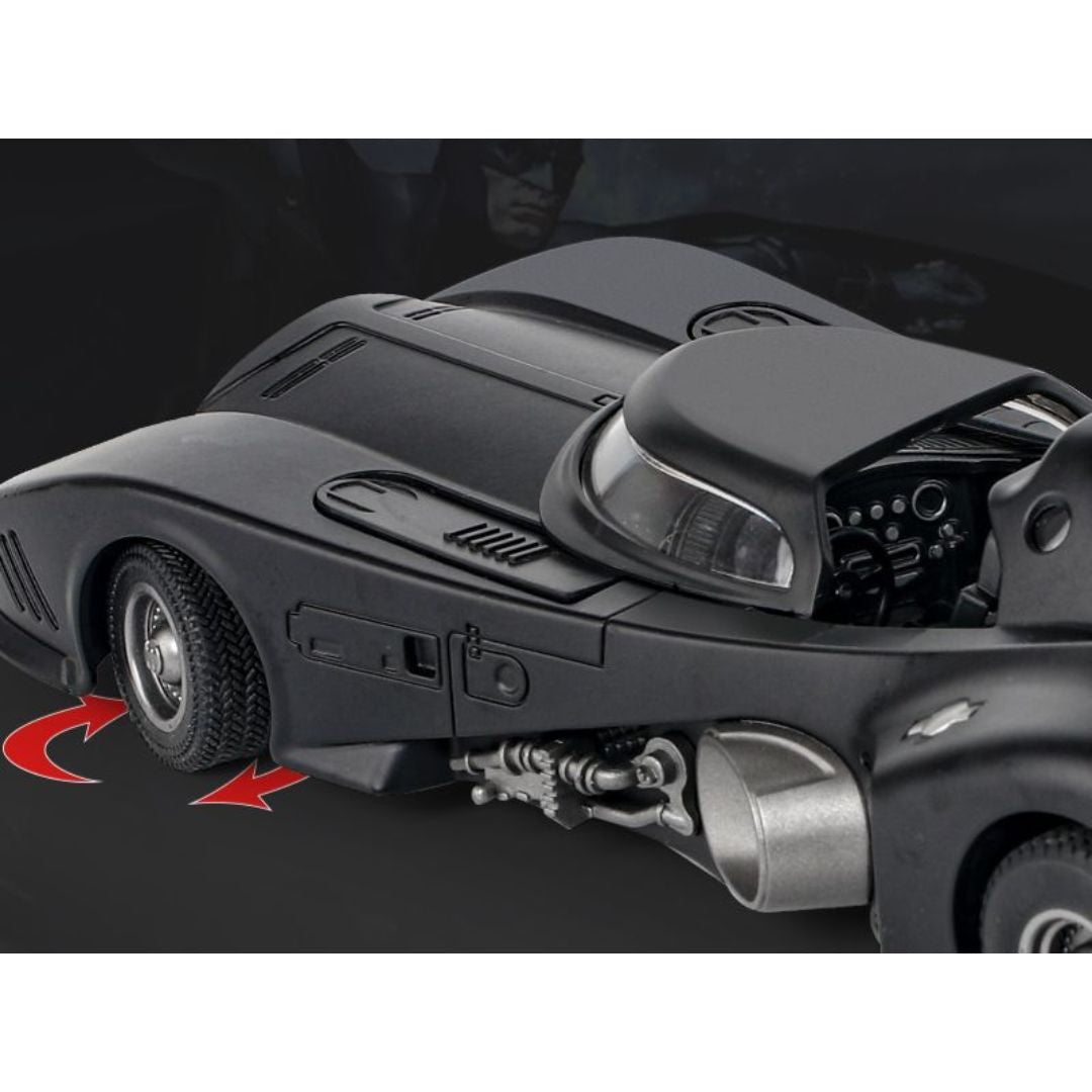1989 Batman Movie: 1:24 Scale Metal Die-Cast Batmobile By Joy Junction