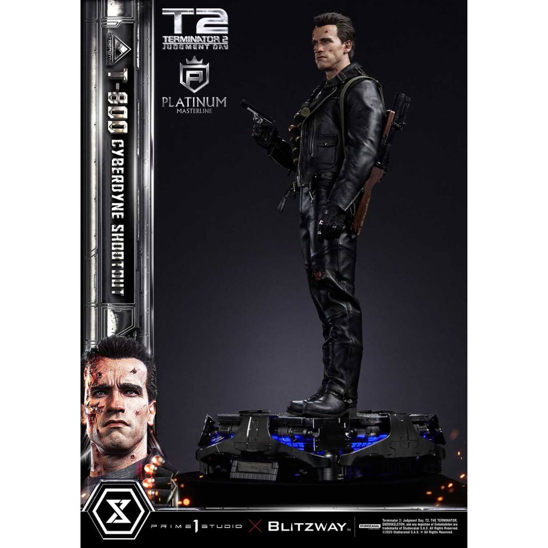 Terminator 2: Judgment Day T-800 favorite Cyberdyne Shootout By Prime 1 Studio -Prime 1 Studio - India - www.superherotoystore.com