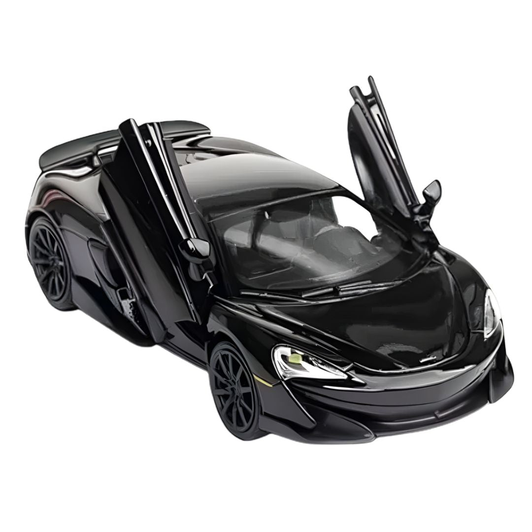 Black MCLAREN 600LT 1:32 Scale Die-Cast car By RMZ