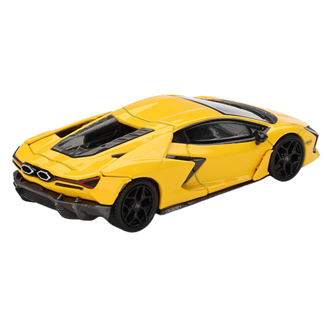 Giallo Lamborghini Revuelto 1:64 Scale Die-Cast Car By Mini GT
