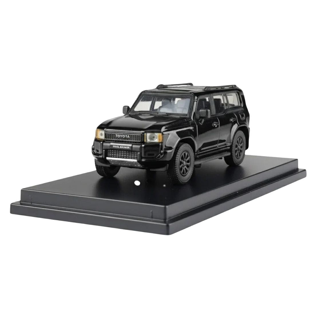 2024 Toyota Land Cruiser 250 Prado Black 1:64 By Para64