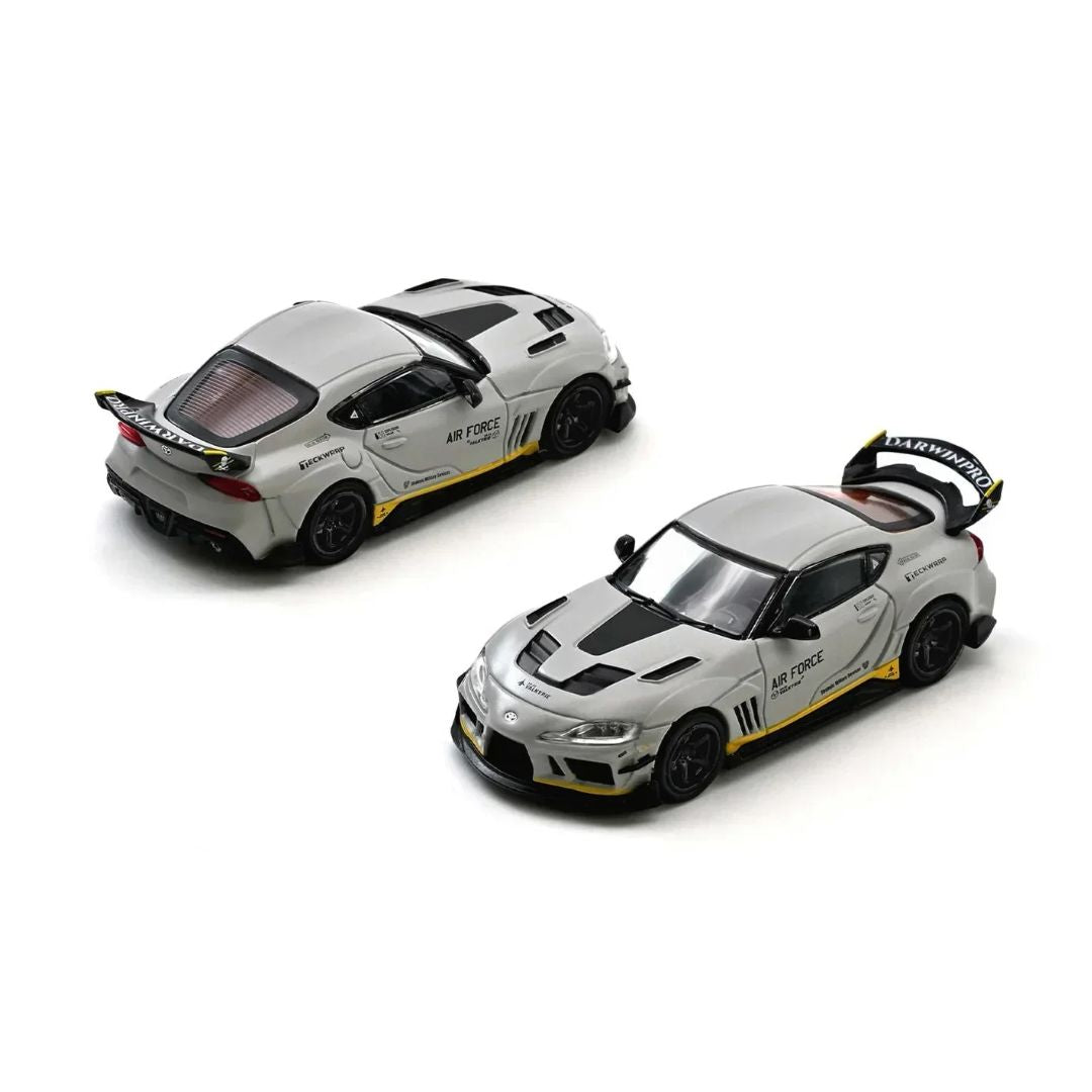 Toyota Supra A90 "Darwin Pro" (Matte Grey) 1:64 Die-Cast Car By Inno64 -Inno64 - India - www.superherotoystore.com