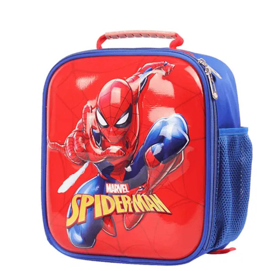 MARVEL SPIDER-MAN HARDSHELL SQUARE SHAPE BAG - RED  by Mesuca -Mesuca - India - www.superherotoystore.com