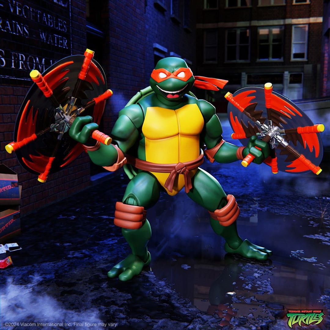 Teenage Mutant Ninja Turtles Ultimates Wave 12 Michelangelo 7-Inch Action Figure By Super7 -Super7 - India - www.superherotoystore.com