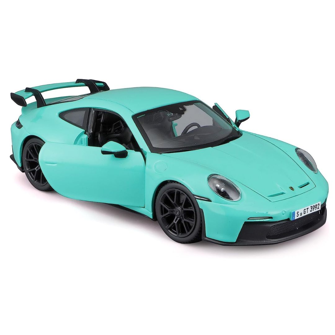 2022 Green Porsche 911 GT3 1:24 Scale Die-Cast Car by Bburago -Bburago - India - www.superherotoystore.com
