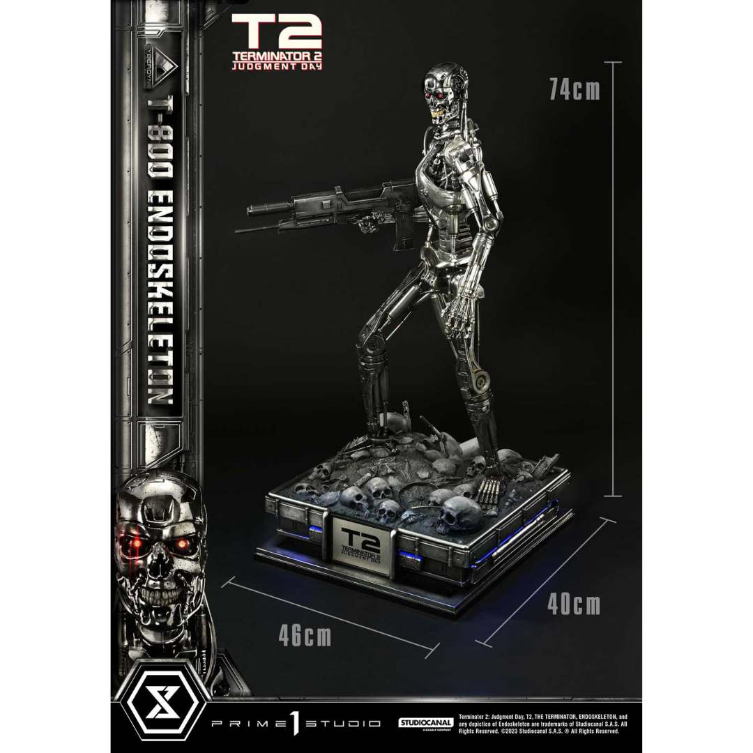 Terminator 2: Judgment Day T-800 Endoskeleton by Prime 1 Studio -Prime 1 Studio - India - www.superherotoystore.com