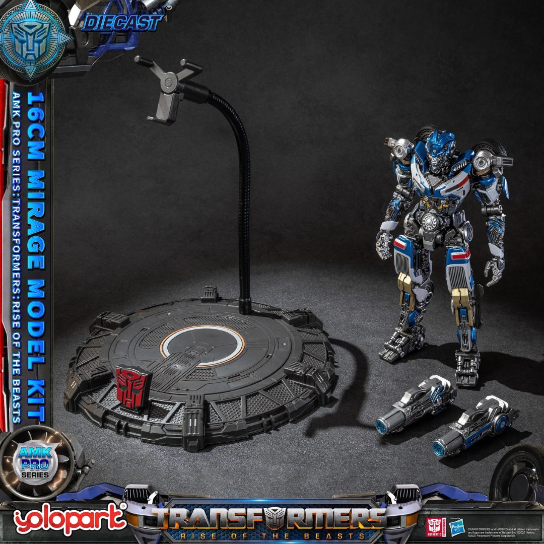 Transformers: Rise Of The Beasts Amk Series Mirage Model Kit By Yolo Park -Yolo Park - India - www.superherotoystore.com