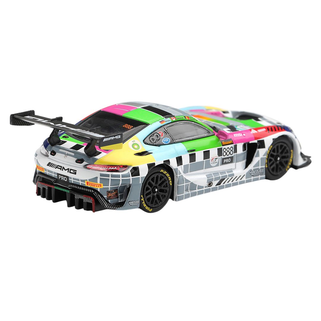Mercedes-Amg Gt3 #888 Mercedes-Amg Team Gmr Meguiar´S Bathurst 12 Hour 2025 1:64 Scale Die-Cast Car By Mini Gt