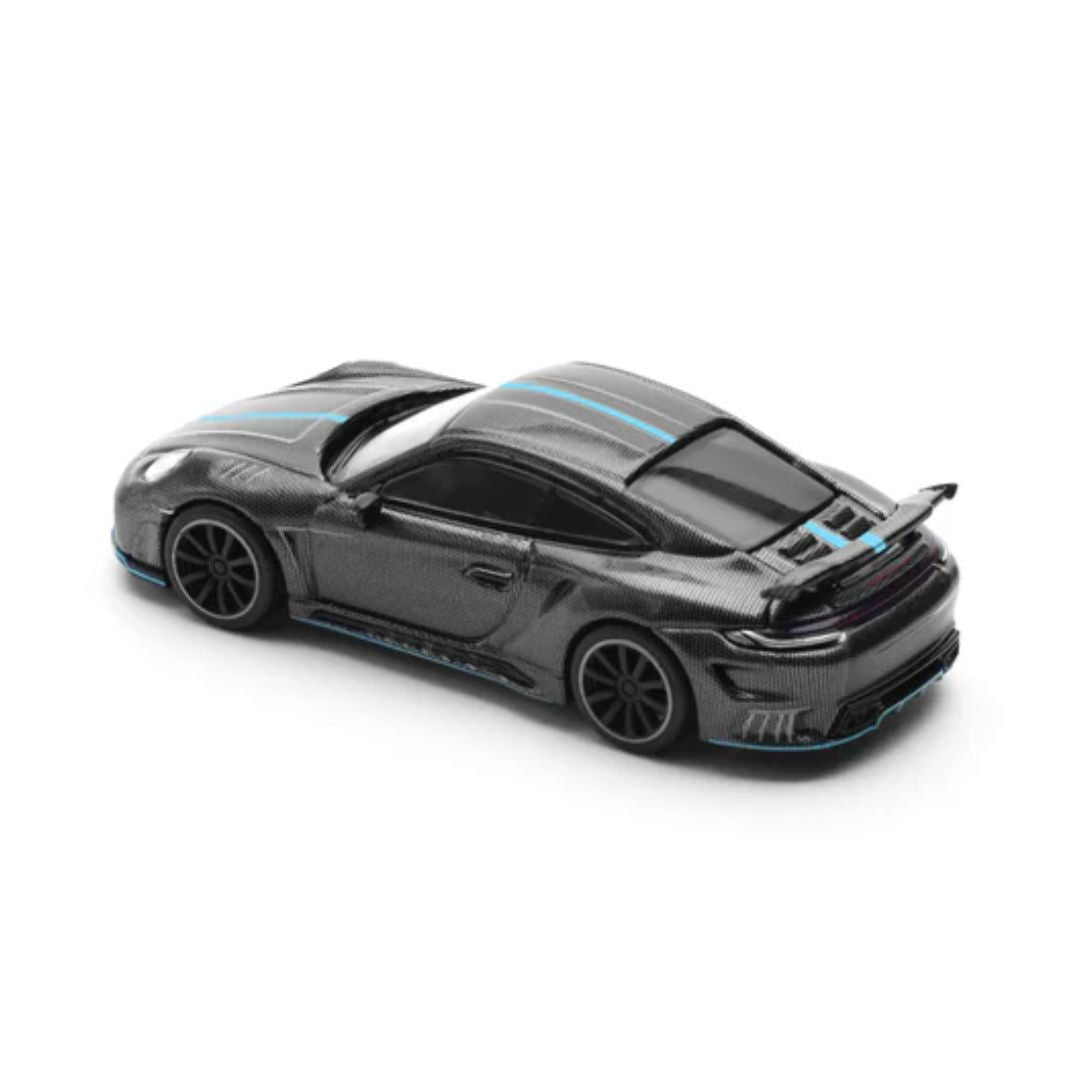 992 Stinger GTR Carbon Edition (Blue Line) 1:64 Diecast Car By Pop Race -Pop Race - India - www.superherotoystore.com