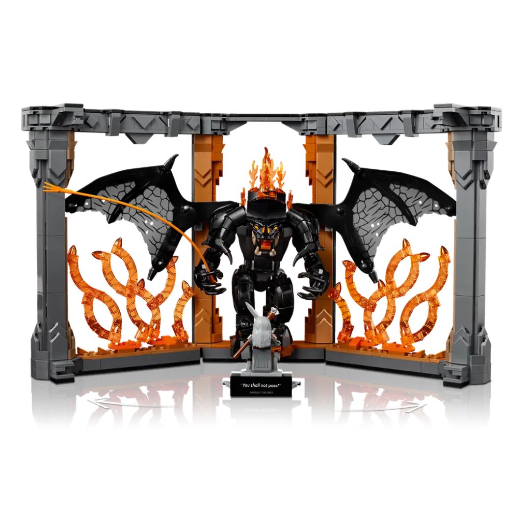 The Lord Of The Rings: Balrog Book Nook By Lego -Lego - India - www.superherotoystore.com