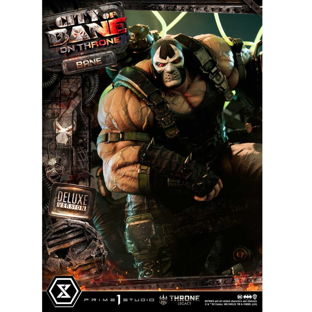 Batman (Comics) City of Bane Bane on Throne Statue (Concept design by Carlos D'Anda) Bonus Version by Prime1 Studios -Prime 1 Studio - India - www.superherotoystore.com