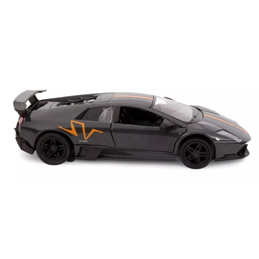 Matt Grey Lamborghini Murcielago 1:43 Scale Die-Cast Car By RMZ