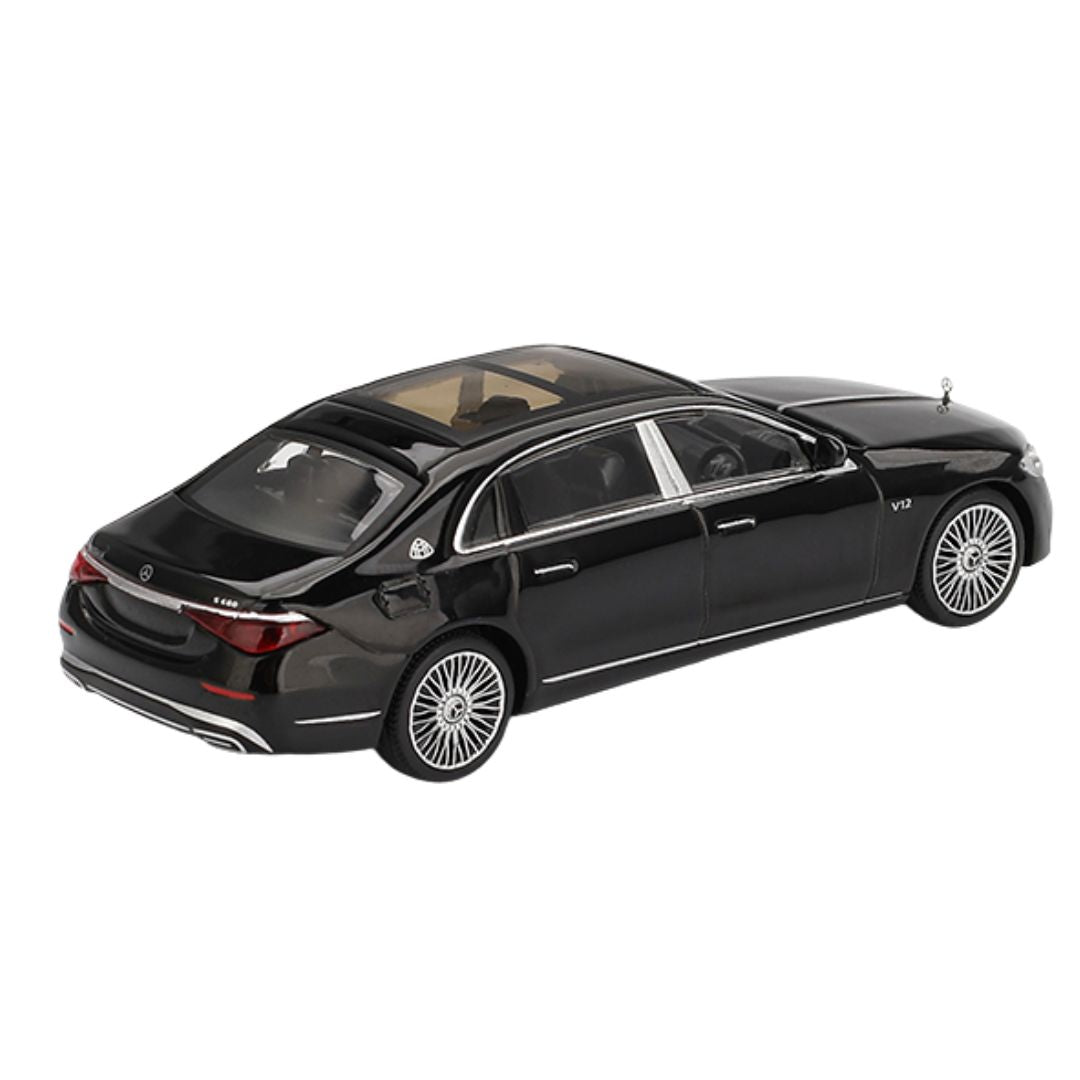Mercedes-Maybach S 680 Black 1:64 Scale Die-Cast Car By Mini GT -Mini GT - India - www.superherotoystore.com