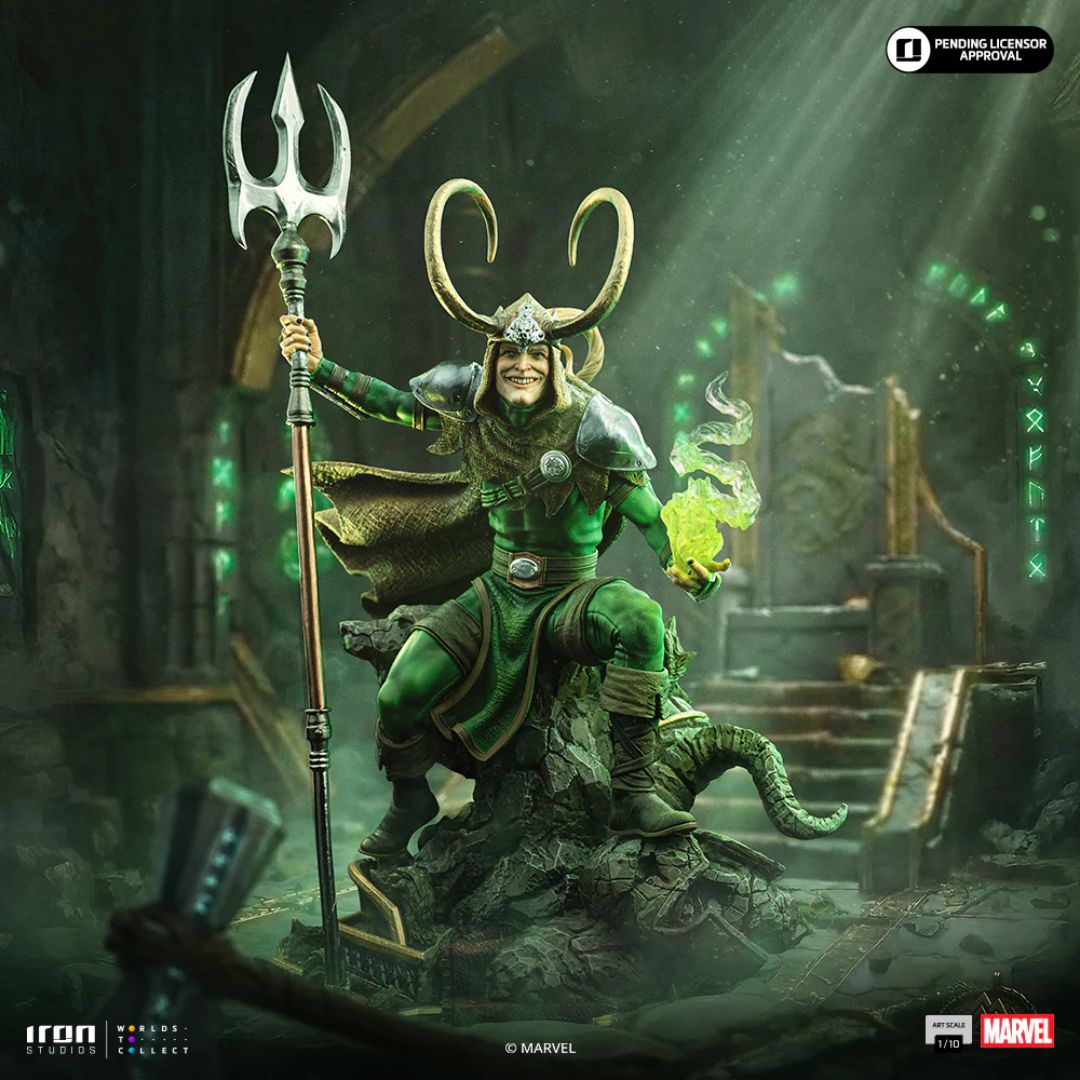 Marvel Comics Loki Laufeyson By Iron Studios