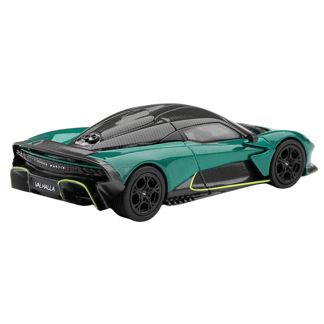 Aston Martin Valhalla Podium Green 1:64 Scale Die-Cast Car By Mini Gt