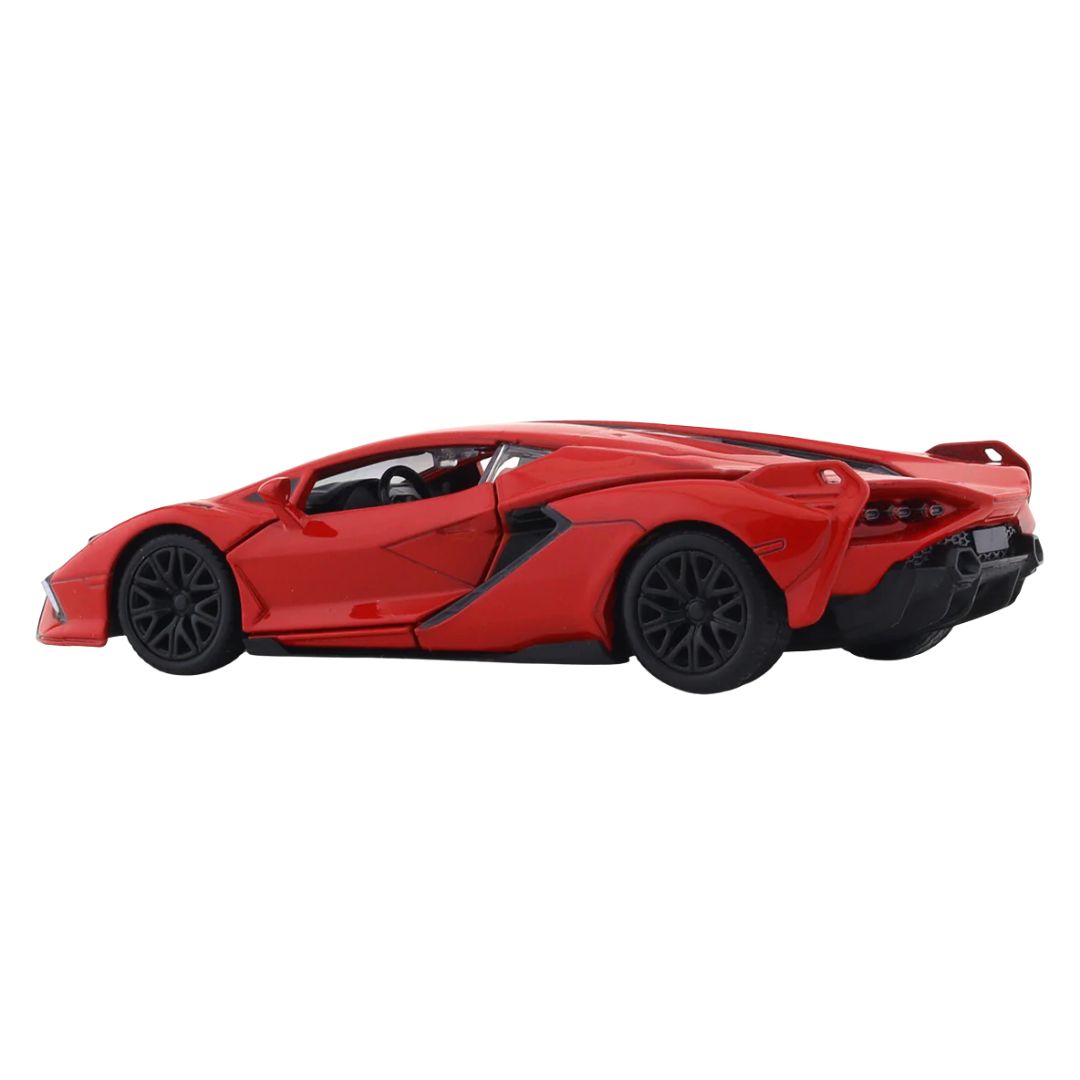 Red Lamborghini Sian 1:43 Scale Die-Cast Car By RMZ
