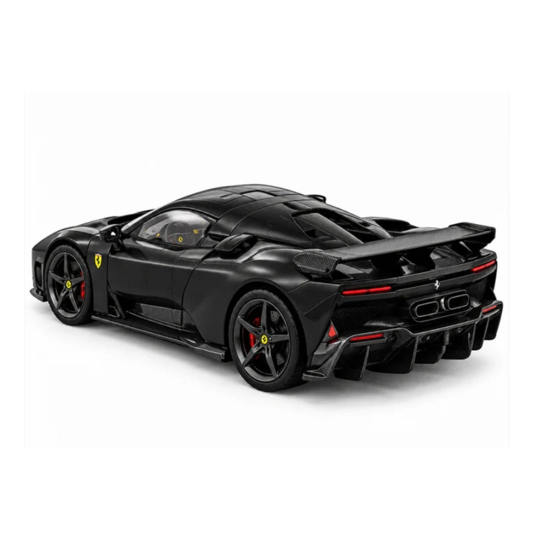 Ferrari F80 2024 Black 1:43 Scale Signature Series Die-Cast Model Car By Bburago -Bburago - India - www.superherotoystore.com