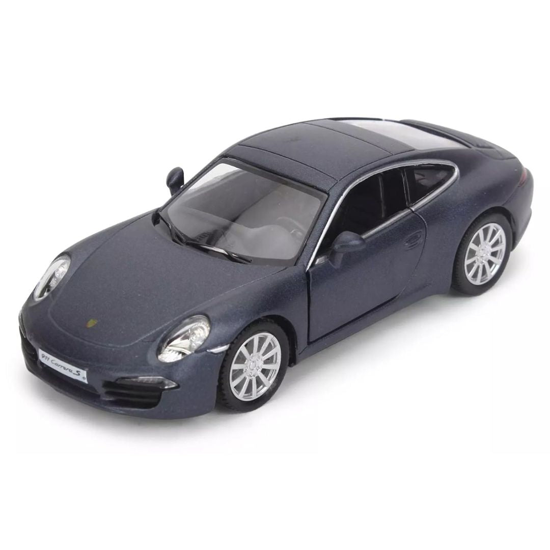 Blue Porsche 911 Carrera S 1:43 Scale Die-Cast Car By RMZ