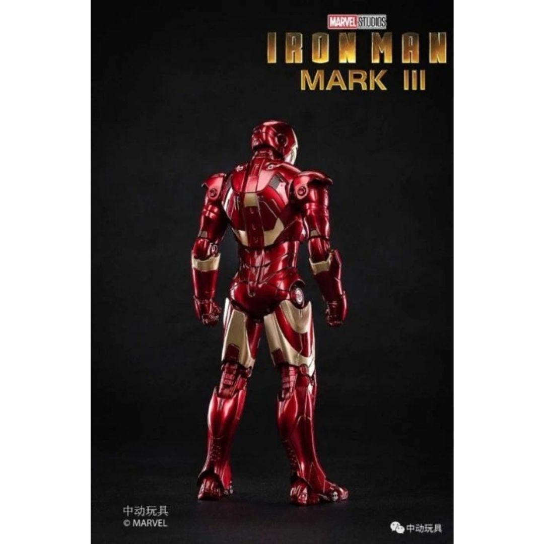 Iron Man Mk3 With Lighting Function Action Figure By Zd Toys -ZD Toys - India - www.superherotoystore.com