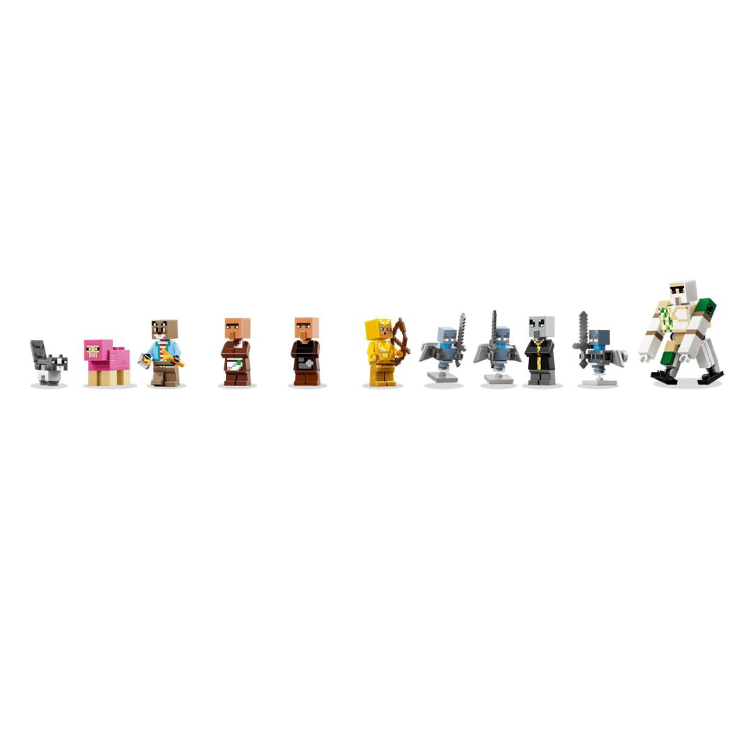 Minecraft Evoker Village Attack By Lego