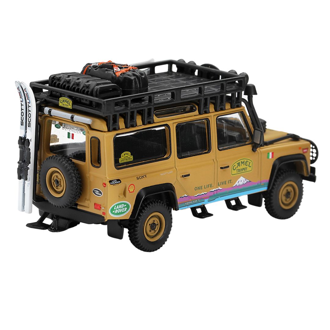 Land Rover Defender 110  1998 Camel Trophy Tierra Del Fuego Ct.24 Italy By Mini Gt