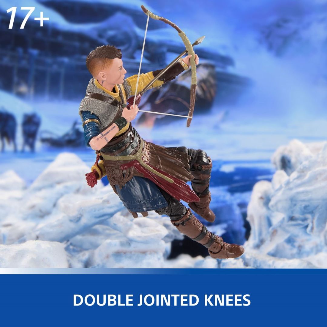 God Of War Shapes Collection Atreus Action Figure By Spin Master -Spin Master - India - www.superherotoystore.com