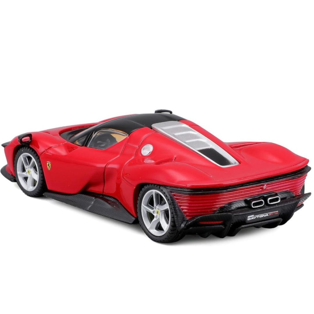 Red Ferrari Daytona SP3 1:43 Scale Die-Cast car by Bburago -Bburago - India - www.superherotoystore.com