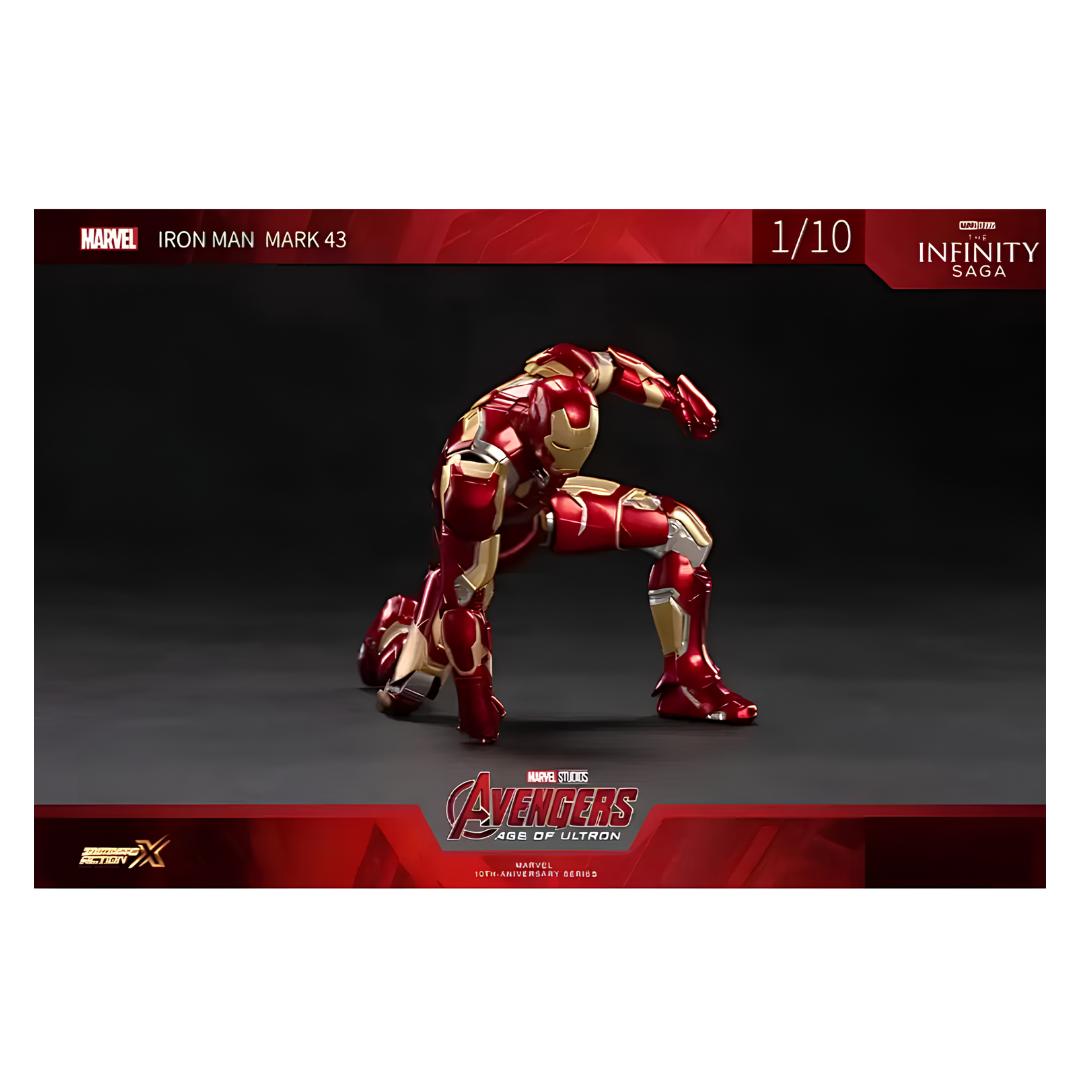 Iron Man Mk43 Action Figure By Zd Toys By Zd Toys