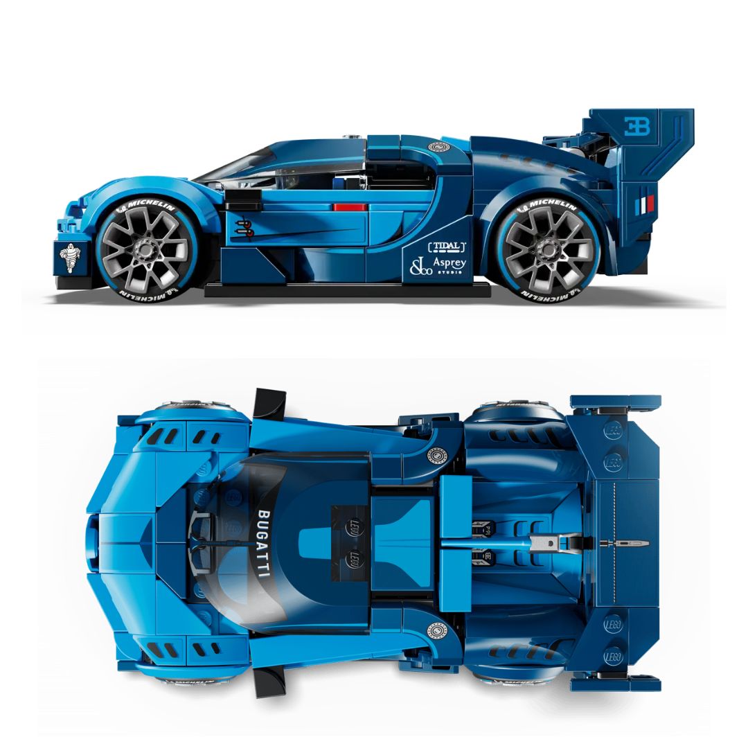 Speed Champions Bugatti Vision Gt Hyper Sports Car By Lego -Lego - India - www.superherotoystore.com