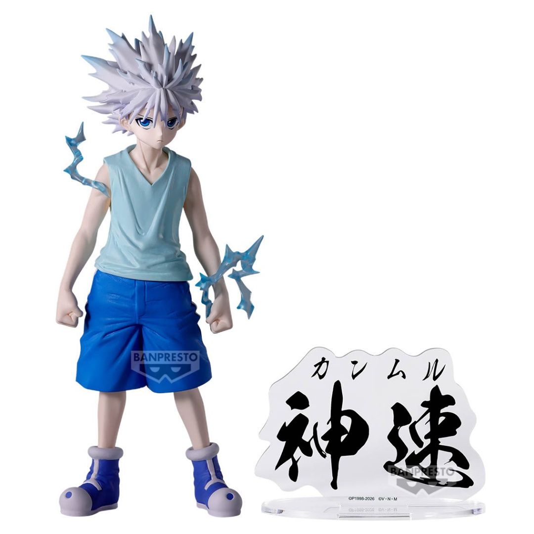 Hunter X Hunter Killua Hunting Archives Statue By Banpresto