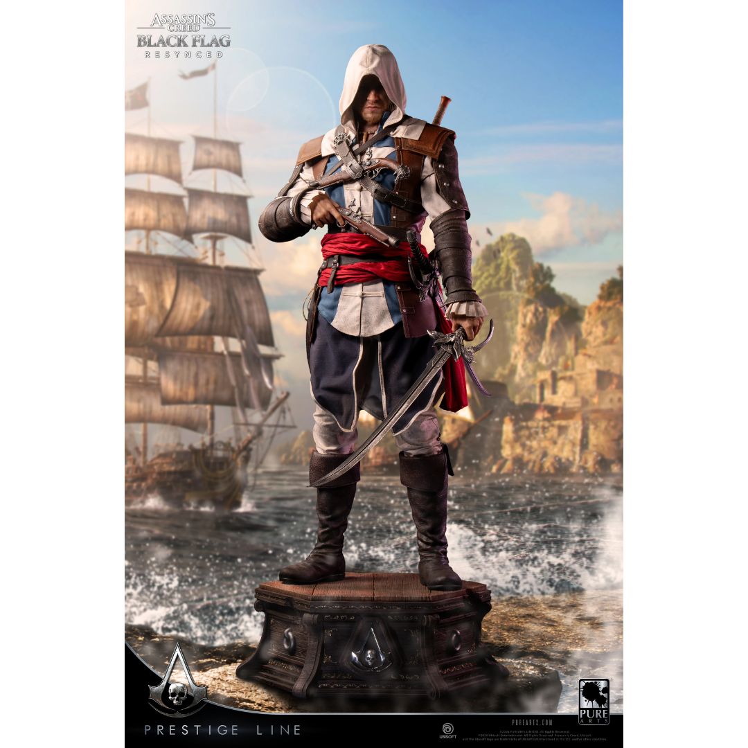 Prestige Line – Assassin’S Creed Edward Statue By Pure Arts