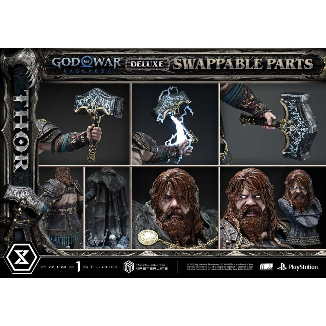 God Of War: Ragnarok Thor Statue By Prime1 Studios