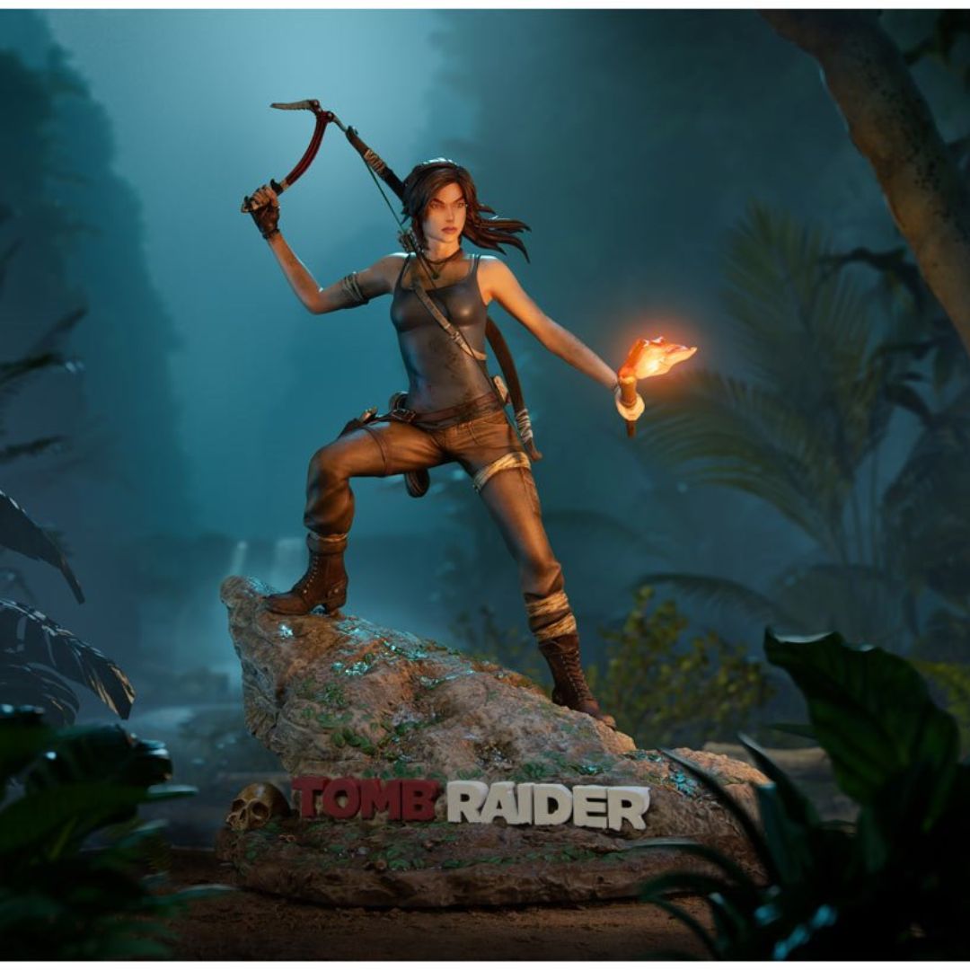 Tomb Raider Lara Croft Survivor Era Pvc Statue By Dark Horse Comics -Dark Horse - India - www.superherotoystore.com