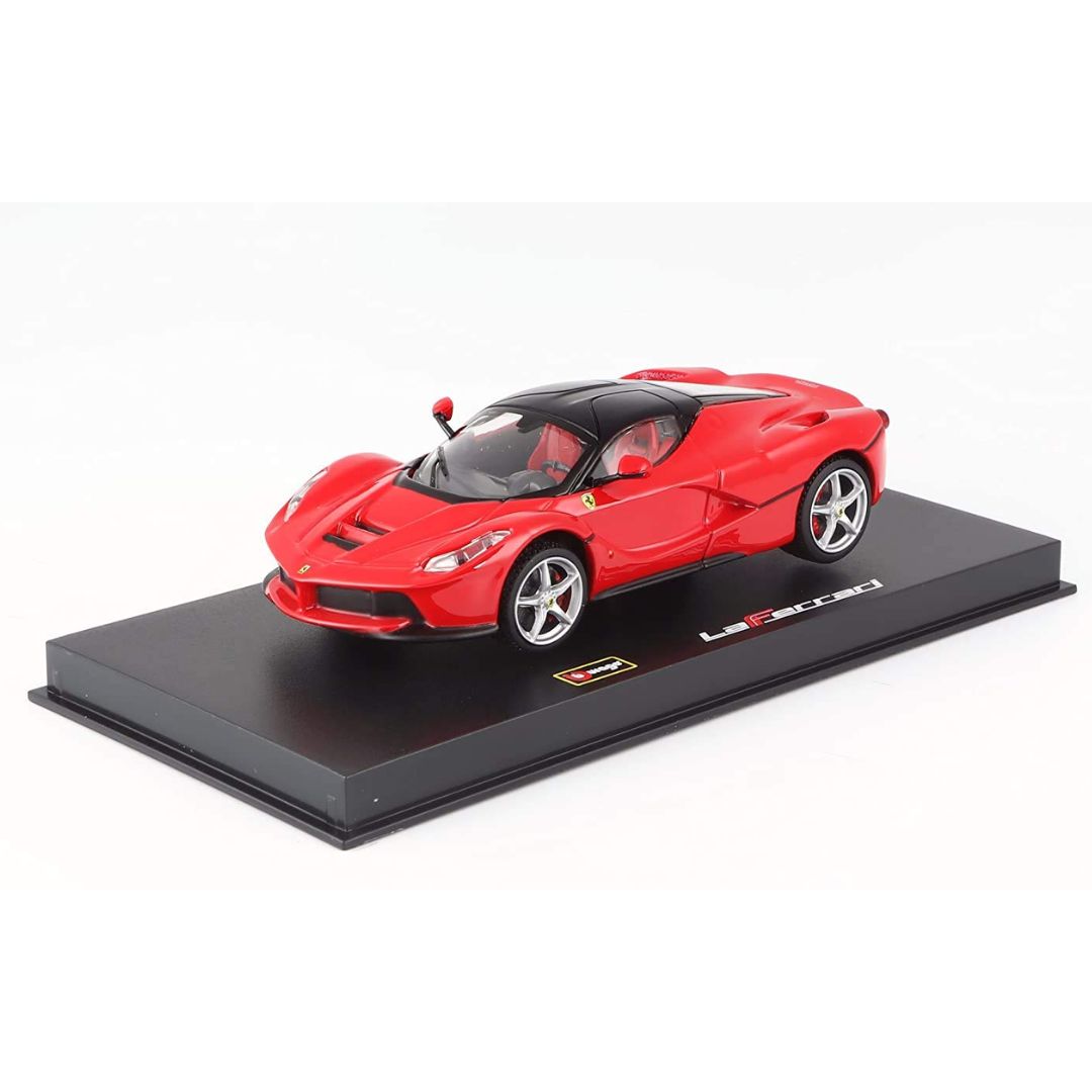 Red Ferrari LaFerrari 1:43 Scale Die-Cast car by Bburago -Bburago - India - www.superherotoystore.com