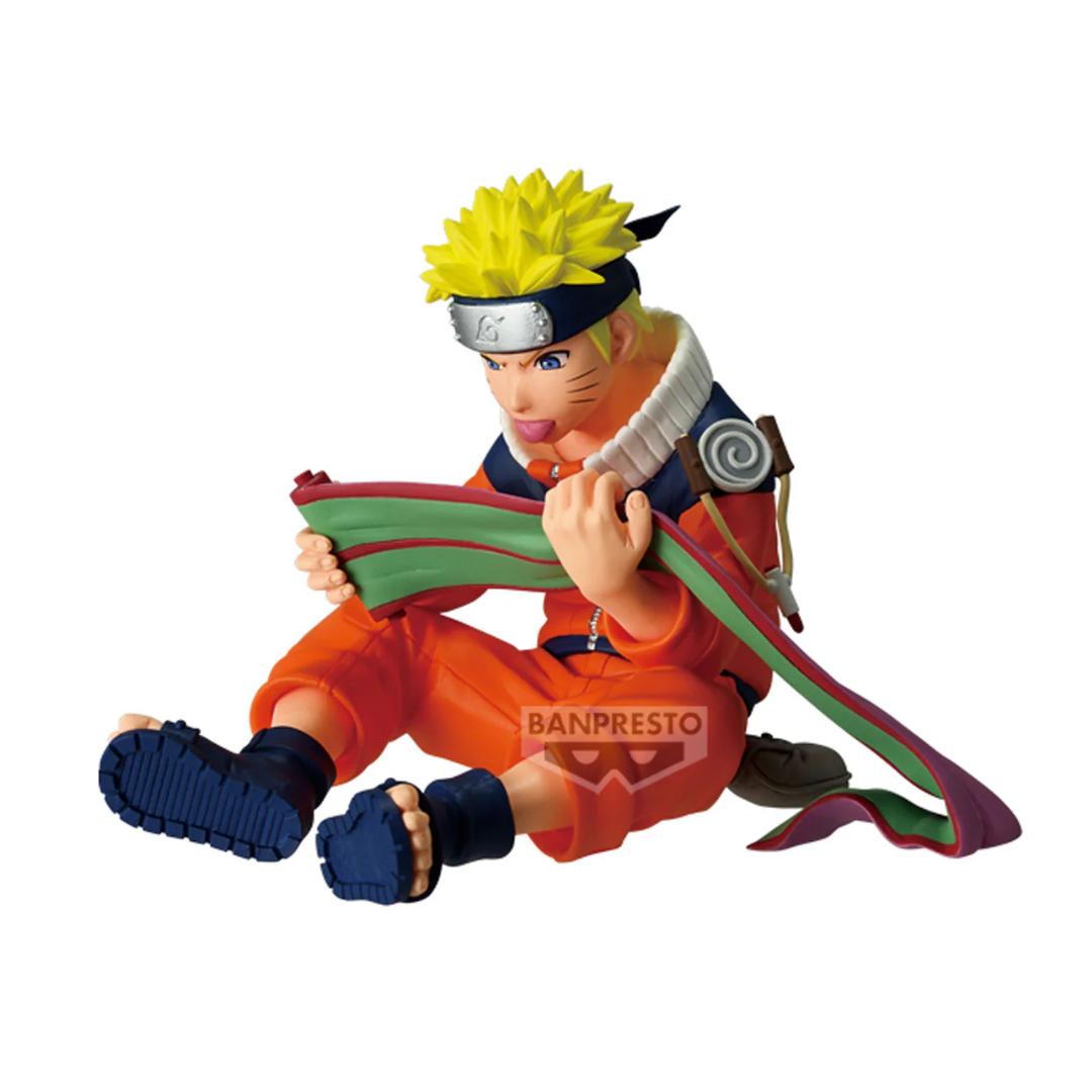 Naruto 72 Series Naruto Uzumaki & Kakashi Hat Ake A: Naruto Uzumaki Figure By Banpresto