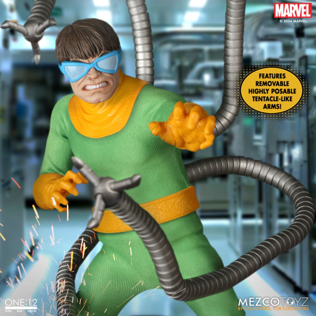 Doctor Octopus One:12 Collective Action Figure by Mezco -Mezco Toys - India - www.superherotoystore.com