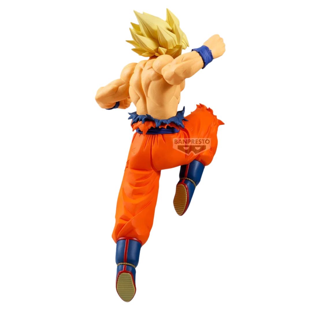 Dragon Ball Z Match Makers Super Saiyan Son Goku Statue By Banpresto