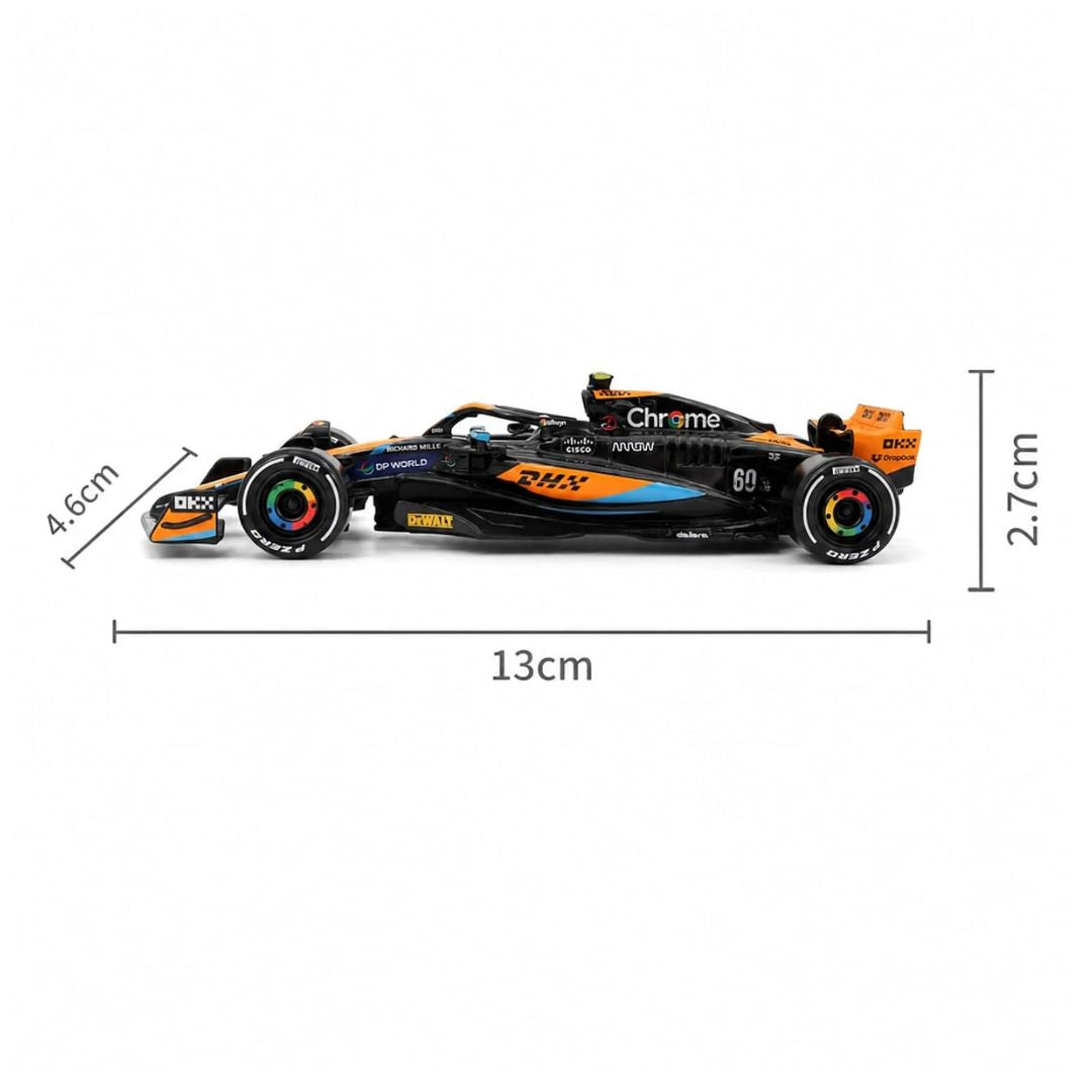Mclaren F1 Official Formual 1 Car With Helmet (I) 1:43 Die-Cast Car By Cca -CCA - India - www.superherotoystore.com