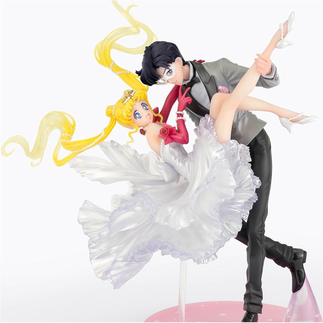 Sailor Moon Chouette Usagi & Tuxedo Mask [Moonlight Glow Edition] Figuarts Zero By Tamashii Nations