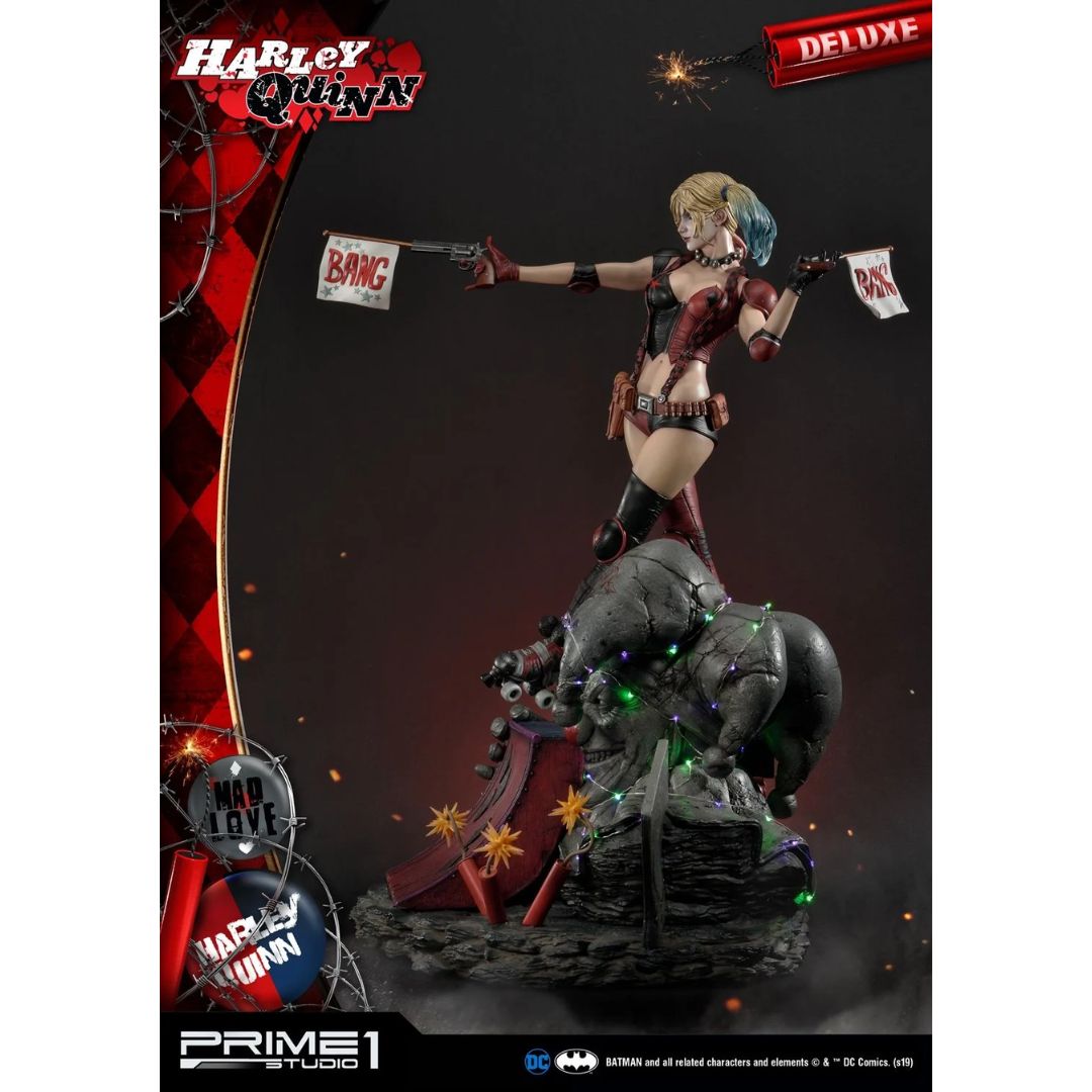 Batman (Comics) Harley Quinn Deluxe Version Statue By Prime1 Studios