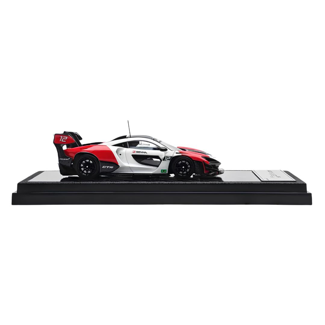 Mclaren Senna Gtr (Red And White Color) 1:64 Scale Die-Cast Car By Lcd Models By Lcd Models