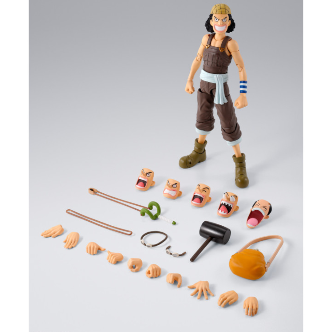 One Piece Usopp Romance Dawn S.H.Figuarts Action figure By Tamashii Nations -Tamashii Nations - India - www.superherotoystore.com
